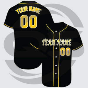 Entrega Rápida, Impresión Personalizada, Camiseta de Béisbol Transpirable, 100% Poliéster, Antibacteriana, Impresión Digital, Azul, para Hombre, Precio Económico - Product Image 2