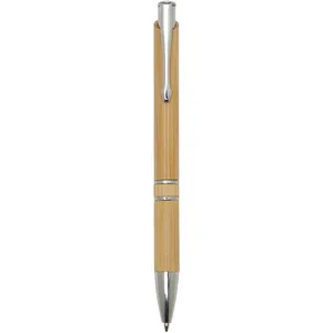 Penna a Sfera in Vimini e Bambù FSC Eco-Friendly, Gadget Sostenibile - Product Image 1