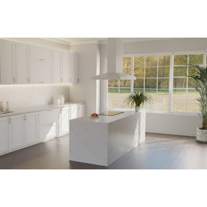 Smyrna Artificial Quartz Slab Kitchen & Bathroom Countertop <b>Vanity</b> Top 2cm 3cm Polished Eased Edge Cut to Size - Product Image 1