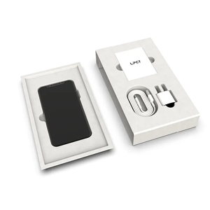 Boland Produits électroniques personnalisés moule pressé plateau de pâte boîte de papier d'emballage recyclé pour téléphone portable, écouteurs, montre intelligente - Product Image 1