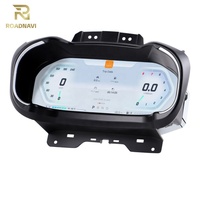 Afficheur numérique LCD RoadNavi pour Renault Koleos Megane 4 2016-2019 Tableau de bord Compteur de vitesse