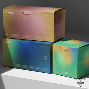 Boîte imprimée personnalisée moderne et écologique de haute qualité, emballage unique et coloré pour la médecine à usage industriel - Product Image 2