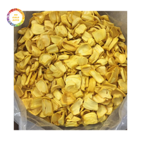 Populaire gedroogde jackfruitchips voor de internationale markt, zoete smaak, goede textuur, voordelige prijzen