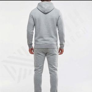 ชุดวอร์มกีฬาผู้ชายแบบสลิมฟิต สวมใส่สบายสำหรับออกกำลังกาย ชุดจ็อกกิ้งสองชิ้น รับผลิตตามแบบ (OEM) พร้อมสกรีนโลโก้ - Product Image 2