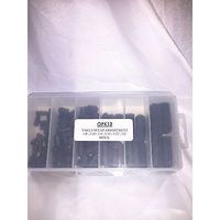 90 pièces. KIT 1/8 3/16 1/4 5/16 9/32 3/8 Assortiment de bouchons d'aspiration en caoutchouc