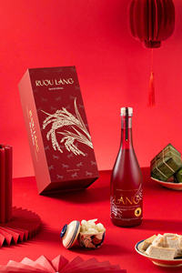 Boîte cadeau pour bouteille de vin de luxe haut de gamme, logo personnalisé, emballage en papier rigide, matériau écologique, approvisionnement en gros de qualité supérieure - Product Image 4