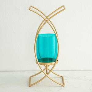 Wholesale Price Luxury Home Decorative <b>Silver</b> Christmas Candle Holder New Design Handmade New Style Candle Stand Metal Material - Product Image 1