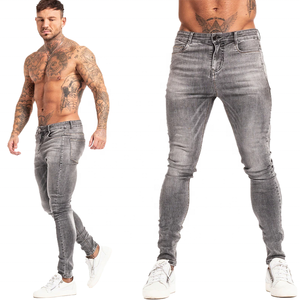 Jeans de Mezclilla Retro Americanos para Hombre, Cintura Media, Secado Rápido, Pantalones Rectos Casuales de Verano - Product Image 5
