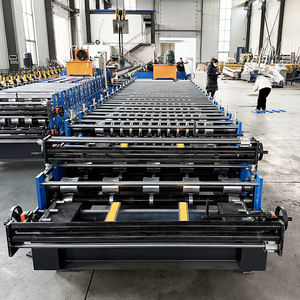 Machine à double couche pour tôles de toiture ondulées et trapézoïdales 770 et TR5, haute productivité, populaire en République dominicaine - Product Image 6