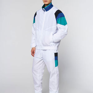 2025 Men's High Quality Nylon Tracksuit New Arrival Light Weight Windbreaker <b>Set</b> Fashionable Color Combination for Running OEM - Product Image 1