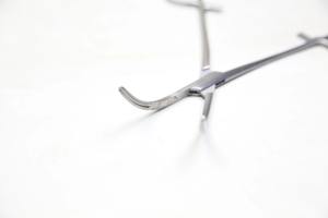 Fórceps de alambre guía de traqueotomía Fórceps Griggs para traqueotomía percutánea Instrumentos quirúrgicos de 8" - Product Image 6