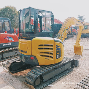 El costo más barato, la mejor calidad, Komatsu PC 40, tren de rodaje intacto, excavadora sobre orugas, Mini excavadora popular - Product Image 5