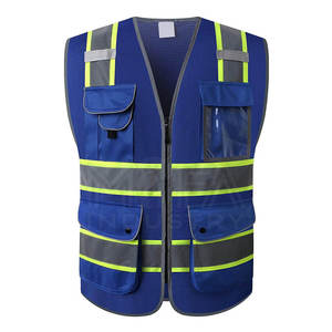 Gilets de sécurité haut de gamme pour travailleurs Bande réfléchissante pour une visibilité et une protection maximales dans les environnements dangereux - Product Image 1