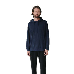 Servicio OEM al por Mayor, Sudaderas Ligeras de Alta Calidad para Hombre, Color Sólido, Logotipo Personalizable, Invierno, 100% Algodón, Secado Rápido - Product Image 1