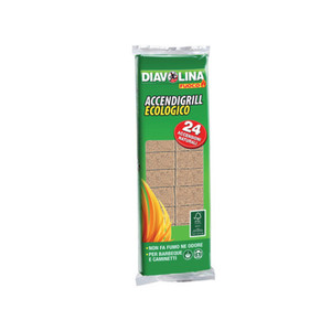 Accendifuoco 24 Cubi Diavolina Ecológico 15330 - Product Image 1