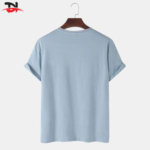 100% Premium microfibra personalizada Fitness camiseta de secado rápido para hombres algodón de alta calidad con estampado de logotipo - Product Image 6