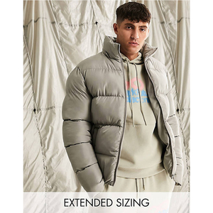 Le Hiver Hommes de Manteau Personnalisé Visage Stand Col En Plein Air Vers Le Bas Vestes Léger Puffer Veste - Product Image 2