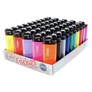 Briquets à gaz portables coupe-vent / Briquet à gaz jetable Cricket à vendre, briquet Cricket classique, 20 pièces/boîte, 500 pièces/carton - Product Image 5