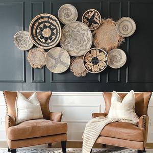 Hot Selling 2024 Hand Woven Seagrass Wall Decor Luxury <b>Home</b> <b>Decoration</b> Items Wall <b>Decorations</b> for <b>Home</b> Made by Vietnam - Product Image 5