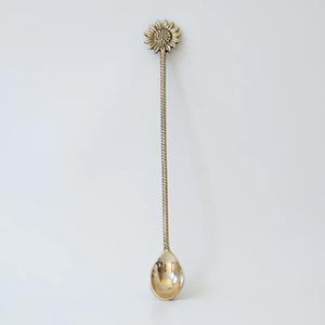 Venta caliente Cubiertos Bar Cuchara Diseño diferente Juego de 4 Mango grande acanalado Usos para Bar de cócteles Accesorios de bar de la mejor calidad - Product Image 3