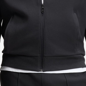 Sudadera con Capucha para Hombre, Diseño con Cierre de Cremallera, Precio al por Mayor, Mangas Completas, Color Sólido, con Bolsillos Laterales y Cordones - Product Image 5
