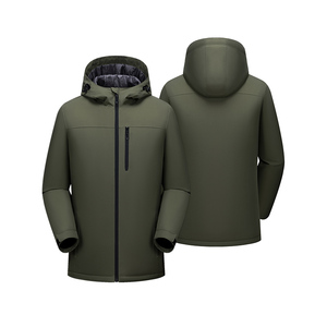 100% Polyester Running Outdoor Full Zipper Windbreak <b>Fleece</b> <b>Lining</b> Waterproof Out Layer New Sport <b>Jacket</b> - Product Image 6