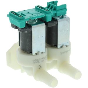 Valve d'admission d'eau électrique en plastique pour pièces de machine à laver - Remplace ERP 422244 Côté froid - Product Image 5