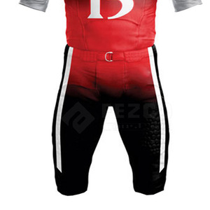 New Arrival American Football Uniform Breathable Sports Wear Lightweight Short Sleeve Sets - Product Image 5