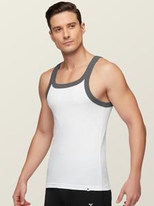 Chaleco deportivo de poliéster de secado rápido personalizado para hombre, mangas sin mangas de malla transpirable, ropa deportiva de gimnasio de verano, camiseta de talla grande - Product Image 2