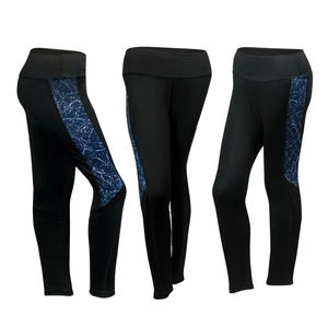 Ensemble de yoga personnalisé à sublimation complète tissu extensible dans les quatre sens vêtements de sport décontractés à taille haute leggings soutien-gorge taille XS avec logo à la taille - Product Image 1