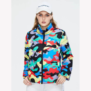 Top tendance femme doudoune hiver chaud pleine fermeture éclair manches longues tenue décontracté vêtements femme doudoune - Product Image 1