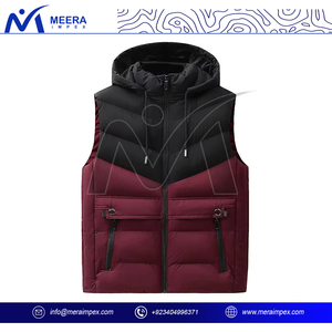 Chaqueta acolchada sin mangas con soporte ligero Chaleco Versátil Tela de secado rápido Diseño compacto alternativo ecológico para el invierno - Product Image 3