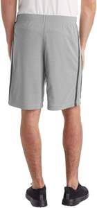 Stylish <b>Men's</b> Black Mid-rise Casual <b>Shorts</b> Solid Woven Knitted <b>Zip</b> Fly Button Closure Four <b>Pockets</b> Eco-Friendly Regular Fit - Product Image 5