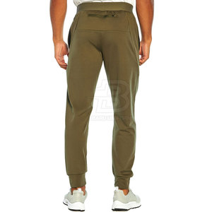 Pantalon de survêtement pour homme de haute qualité, taille mi-haute, style décontracté, coupe droite, pour usage extérieur, logo personnalisé, en coton respirant et molletonné - Product Image 3