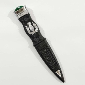 TT-5503 factice sûre en pierre verte Sgian Dubh - Product Image 2