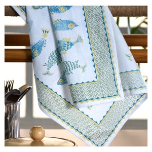 Unique Logo Printed Well Stitched <b>Patterned</b> Absorbent Kitchen Dish Cloths <b>Towels</b> Microfiber Dish <b>Towels</b> Soft Cloth for Kitchen - Product Image 3