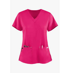 Ensembles de gommage en gros de haute qualité hôpital Offre Spéciale vente en gros hauts et pantalons femmes médicales soins infirmiers gommages uniformes ensembles - Product Image 2