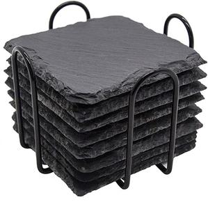 จานรองแก้วหินอ่อนรูปผลิตภัณฑ์เครื่องครัว,ที่รองแก้วหินอ่อนชุด4ชิ้นสำหรับห้องครัวชาถ้วยกาแฟบนโต๊ะตกแต่งรถไฟเหาะ - Product Image 4