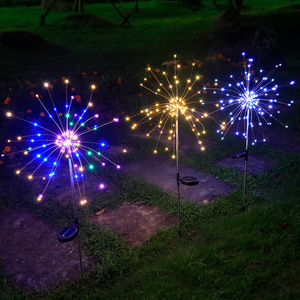 <span class=keywords><strong>Lampe</strong></span> de sol LED <span class=keywords><strong>solaire</strong></span>, décorative, en forme de pissenlit, pour jardin, style moderne et épuré, en métal, pour table à manger - Product Image 3