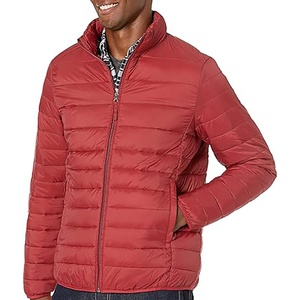 Veste matelassée brillante pour homme, nouvelle conception, hiver, rembourrage chaud, vente en gros, bomber à bulles respirant - Product Image 6