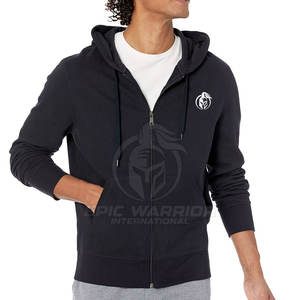 Sudadera con capucha personalizada para hombre, cómoda, con cremallera, de manga larga, en diferentes diseños, a un precio responsable. - Product Image 2