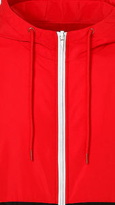 Veste coupe-vent pour enfants et adultes pour les sports d'hiver Imperméable à l'eau à capuche Respirante Fermeture à demi-zip Style de rue avant Plus XS - Product Image 6