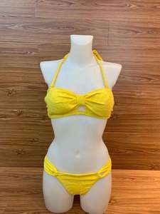 Conjunto de Bikini personalizado de cintura alta para mujer, trajes de baño con correas y decoraciones de diamantes de imitación y apliques, traje de baño personalizado - Product Image 5