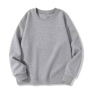 Sudadera con Capucha Gruesa de Felpa Vintage Personalizada al por Mayor para Hombre, Sudadera Holgada con Efecto Desgastado - Product Image 2