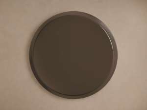 Tabouret moderne en laque sablier, table d'appoint contemporaine, mobilier d'intérieur, tabouret décoratif brillant pour salon - Product Image 6