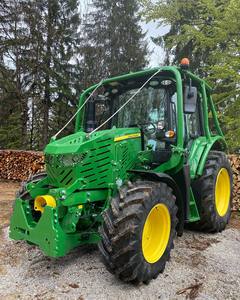 Compre tractores al por mayor para agricultura John Deere usado 4x4/tractores para agricultura Tractor de ruedas usado 110HP Tractor - Product Image 5