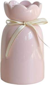 แจกันเซรามิกอาร์ตเดคโคสไตล์ที่เป็นเอกลักษณ์สำหรับทุ่งหญ้าและดอกไม้แห้งแจกันตั้งพื้นตกแต่งวันเกิดสองสีที่แตกต่างกัน - Product Image 5