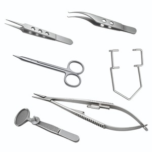Juego de Instrumentos Quirúrgicos Oftálmicos Manuales de Primera Calidad, Herramientas Microquirúrgicas de Acero Inoxidable Reutilizables, Equipo para Hospitales Veterinarios - Product Image 2