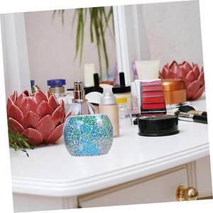 Candelabros de mosaico HF Crafts Iluminación elegante para Navidad Día de San Valentín Acentos decorativos de alta calidad a bajo costo - Product Image 1