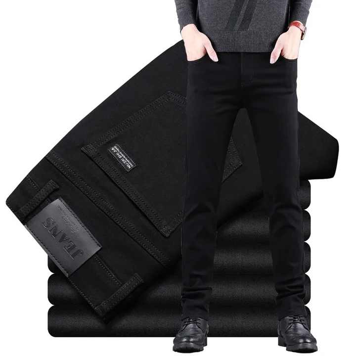 High Quality Breathable Man Jean Pant Premium Casual Straight Pants Custom Washed Denim Pants